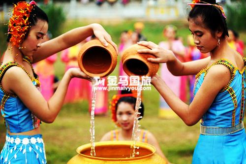 西雙版納潑水節(jié)